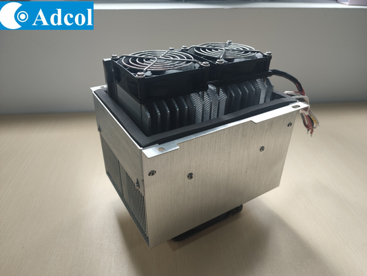 Ensemble thermoélectrique air-air de 110W conçu pour les armoires électroniques, la réfrigération et les chambres environnementales.