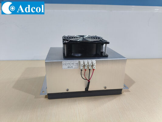 80W Thermoelectric air plate is designed for electronic cabinets and environmental chambers.